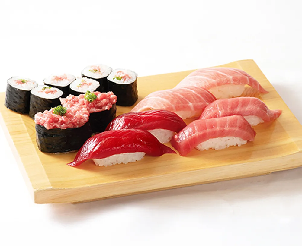 天南まぐろ食べ尽し皿