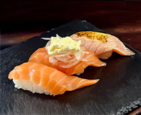 サーモン三種