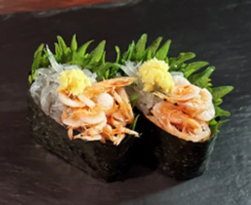 生しらす桜海老軍艦